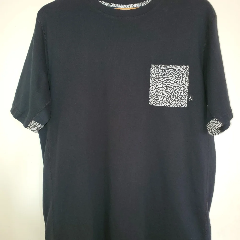 Print pocket Jordan shirt - Picture 3 of 7